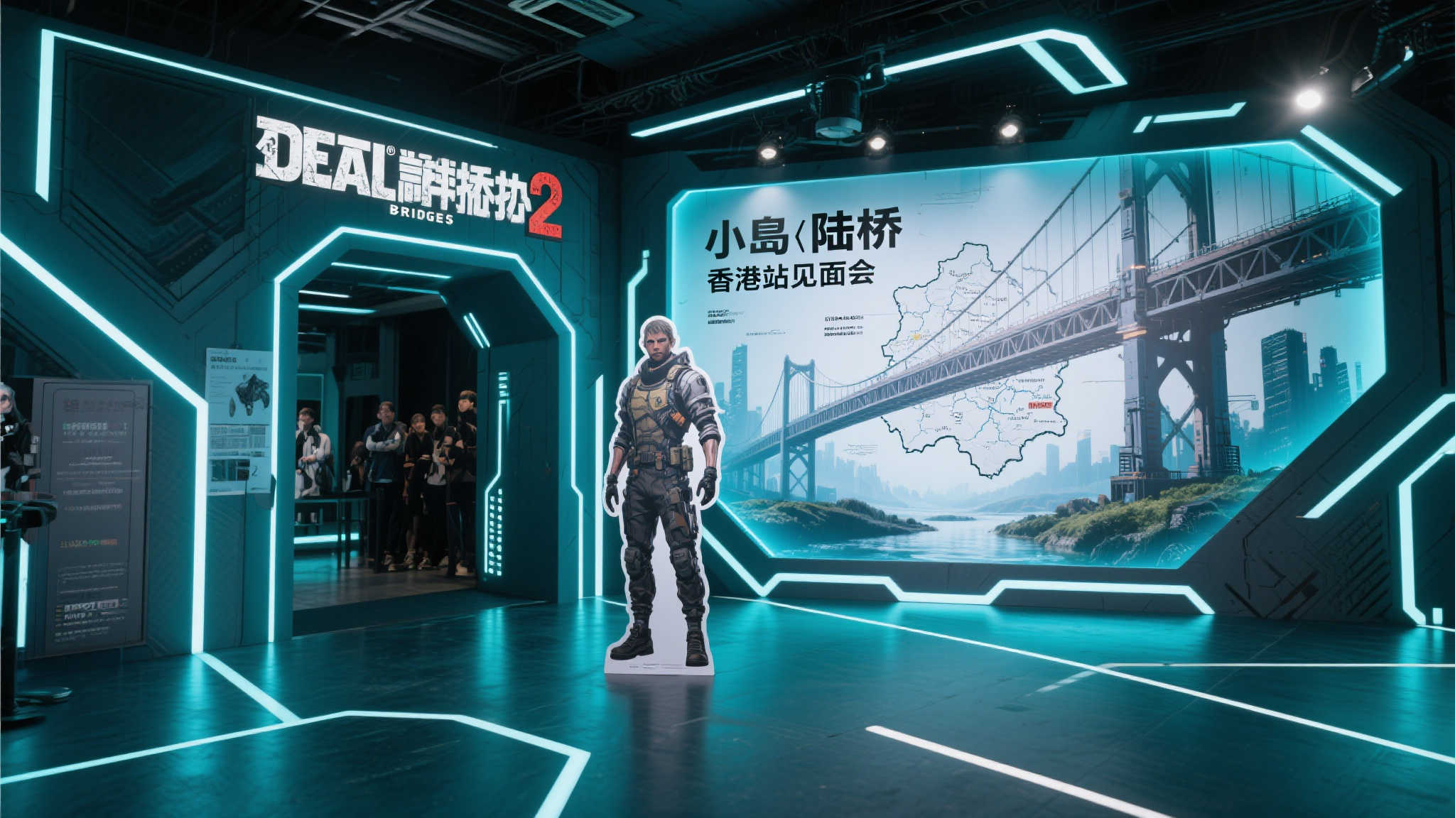 《死亡搁浅2》香港见面会场馆抢先曝光,小岛工作室精彩布置揭晓! 《死亡搁浅2》香港见面会场馆抢先曝光,小岛工作室精彩布置揭晓!