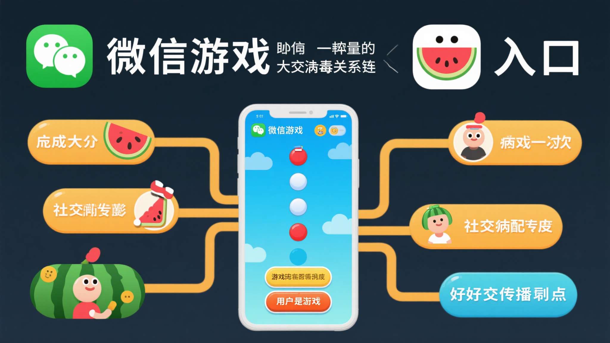 微信小游戏是目前体量最大的轻量化游戏入口之一。依托微信庞大的社交关系链，《跳一跳